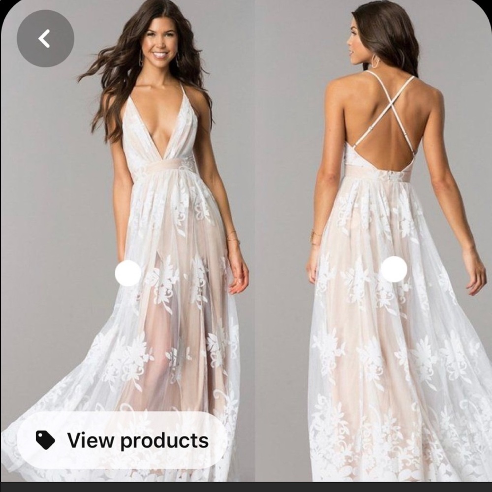 VICI Dolls Antonia Maxi Dress LUXXEL Lace Maxi